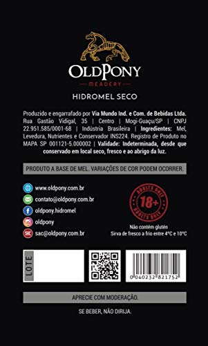 Hidromel Seco Dwarfic OldPony Meadery Fruit 2021 750 ml