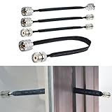 Opatiny 50 Ohm SO239 Buchse auf PL259 Stecker Koaxialkabel 25cm für drahtlose Kommunikation und Satellitenübertragung