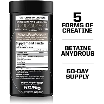 PMD Sports CR5 Professional Creatine Complex ( 240 كبسولة ) Sports Nitro CM Nitric Oxide ( 90 كبسولات )