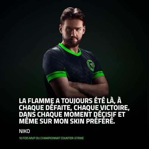 Casque Gaming Razer BlackShark V3 Pro NiKo Edition – Sans Fil, ANC, 50 mm - vue 3