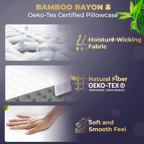 Image of Royal Therapy Memory Foam Pillow, Neck Pain Relief, for Neck and Shoulder Pain, Side Sleeper, Cervical, Pillow Sleeping, Non-Adjustable