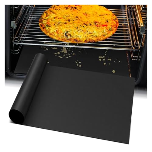 Genérico Revestimientos for hornos, Alfombrilla Protectora Antiadherente Reutilizable, Alfombrillas Resistentes al Calor for Parrillas for hornos eléctricos y a Gas(58x41cm) - imagen 4