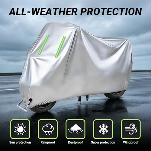 Housse Moto Zeeho Ae 8 S+ Protection Extérieure Argent - 2