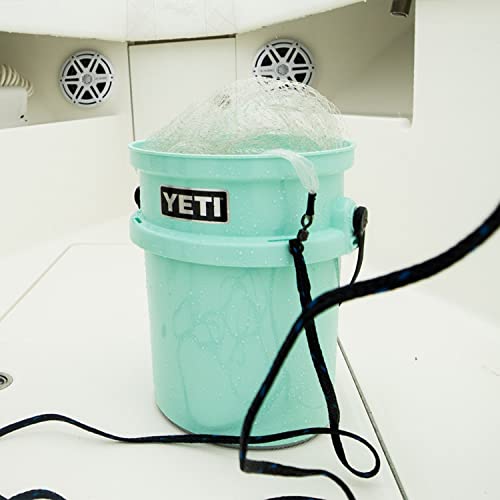 Yeti Loadout 5-Gallon Bucket, Impact Resistant Fishing/Utility Bucket, Seafoam #TOP7