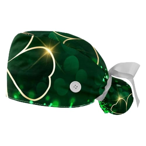 Chapeaux de travail Saint-Patrick JDEZ - Lot de 2 casquettes de travail respirantes