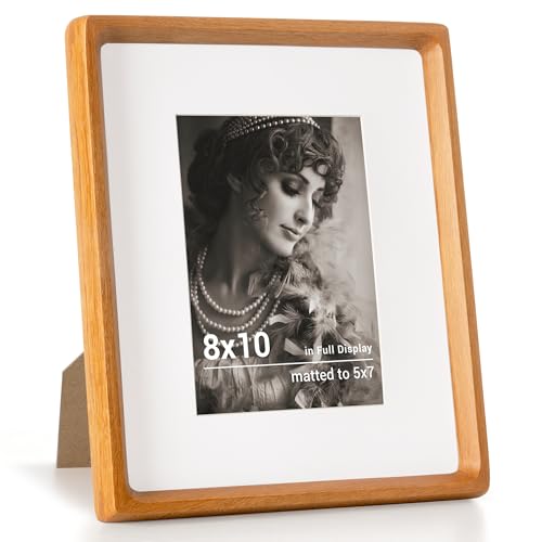 Fun Memories 8x10インチ 写真フレーム 米国調達チーク材フォトフレーム