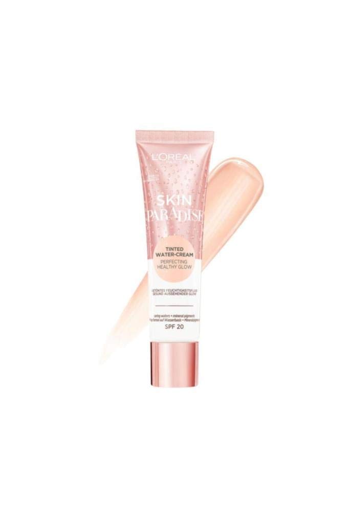 L'Oreal Paris Skin Paradise Tinted Moisturiser, Up to 24h hydration, SPF20, 03 Fair, 0.039 kg