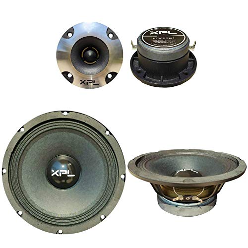 [TWEETER] 2 Tweeter xpl modello xtw2501; Tweeter in alluminio da 10 cm di diametro (4