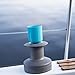 Winch Caddy Can Holder for Sailing Winches and Scotty Fishing Rod Mounts (Light Blue)