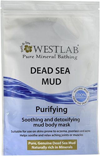 Dead Sea Black Mineral Mud Pouch - 1.32lbs