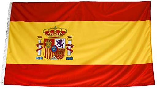 esvendio Bandera de España de Tela Fuerte (2pcs), Bandera Española Grande para Exterior 150x90 cm | Ya disponible en tu tienda friki favorita! En mundofriki.es!