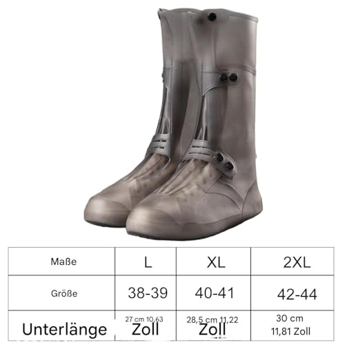Protección de lluvia para zapatos y cubrezapatos antideslizantes de invierno 3