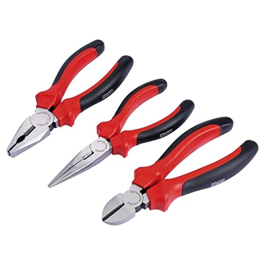 Draper Redline® 3 Piece Plier Set