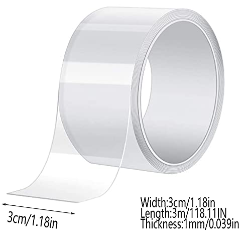 Nastro Adesivo Impermeabile Sigillante Trasparente...