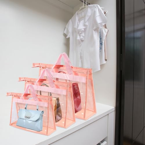 UHBYJM 15 sacos de poeira para bolsas, bolsa protetora de bolsa, organizador de armário suspenso com