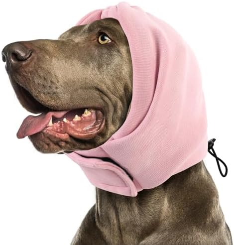 MBAIYO Ohrenschutz Für Hunde – Beruhigende Kapuze Mit Geräuschschutz