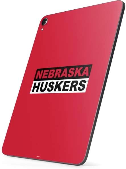 Skinit Decal Tablet skin compatible with iPad Pro 12.9in (2021) - Officially Licensed University of Nebraska Red Huskers Design
