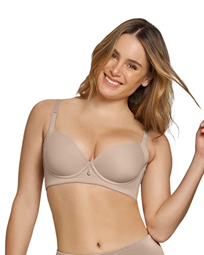 No Bra Bulge Back Support Full Coverage Underwire Bras for Women - Minimizer Beige No Bra Bulge Back Support Full Coverage Underwire Bras for Women - Minimizer Beige