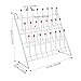 ULTECHNOVO Laboratory Tube Drying Rack Test Tube Drying Holder for Organizing Draining Sturdy Construction for Scientific Research Universities and Industrial Use
