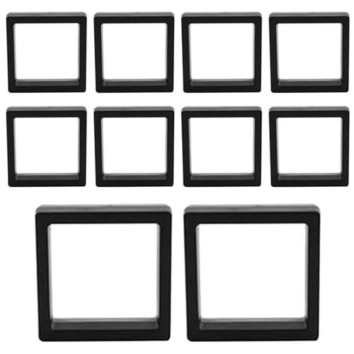 Vitrina de joyería flotante 3D, caja de...