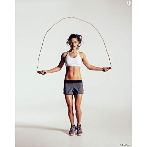 Powerpak Skipping/Jump Rope with Jump Counter and Foam Handles (colour as per availability) 1803B19 1