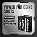 PATONA Platinium Akku Ersatz für GoPro AHDBT-801 AHDBT-501 AHDBT-701 AABAT-001 1250mAh kompatibel mit Hero 5 6 7 8 Action Cam 601-10197-00 AABAT-001-AS ASST1 CHDHX-501