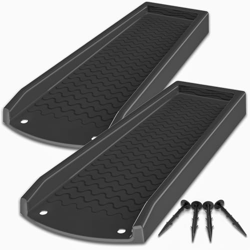 2 Pack Downspout Splash Block, NAACOO 24" Rain Gutter Downspout