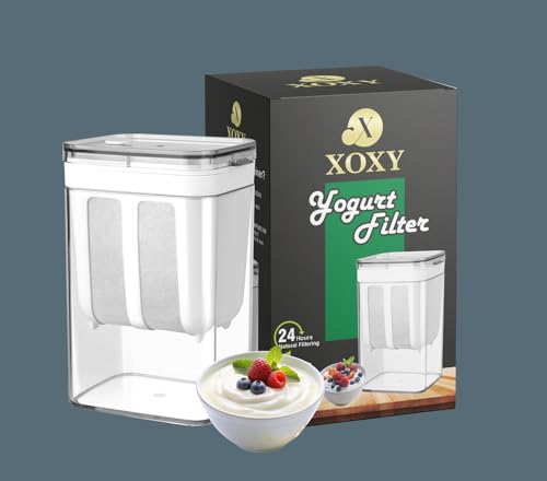 XOXY 2 in 1 Greek Yogurt & Hung Curd Maker/Fine Mesh Strainer wit...