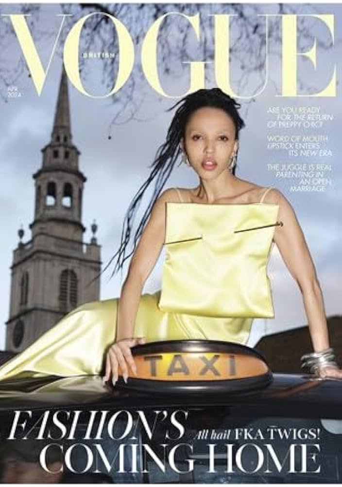 Amazon.com: British Vogue UK Magazine April 2024 Fashion's