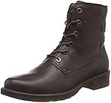 Reißverschluss camel active Damen Bright 70 Biker Boots, Braun (Mocca 3), 39 EU
