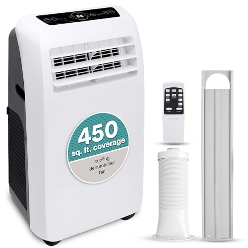 SereneLife Small Air Conditioner Portable 10,000 BTU with...