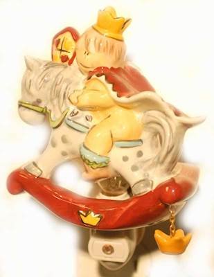 Heather Goldminc Prince Nightlight from Clayworks