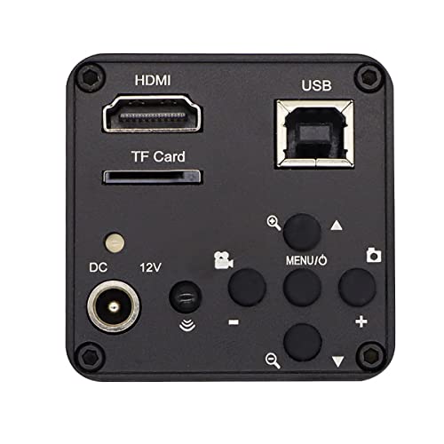 ラボ用顕微鏡アクセサリー 108.0p 60fps顕微鏡カメラ、2K 3800W 38MP産業用電子デジタルビデオカメラレンズ(16MP HDMI)