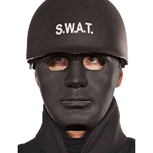 Cagoule de déguisement SWAT noire Forum Novelties accessoire de fête pour homme