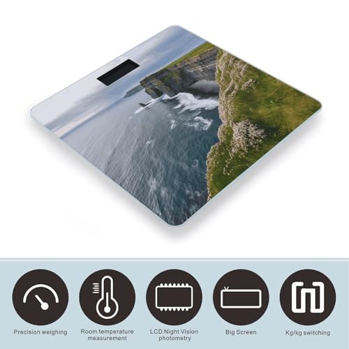 Báscula Digital VTCTOASY con Plataforma de Vidrio Templado miniatura 3