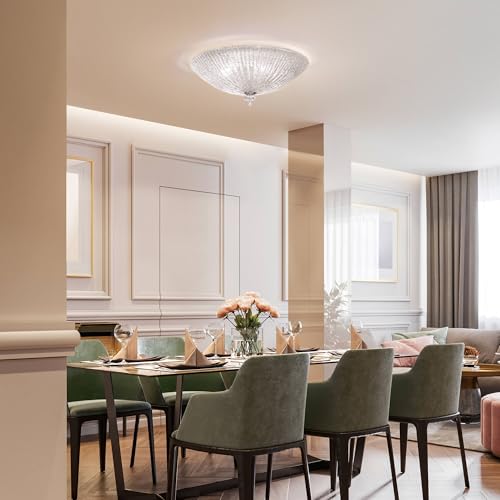 Applique o plafonnier Ideal Lux SHELL PL4 lampe de plafond moderne