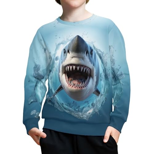 Kids Sweatshirt Cute Clothes for Girls Boys 6-14 Pullover Hoodies Fall Outfits3