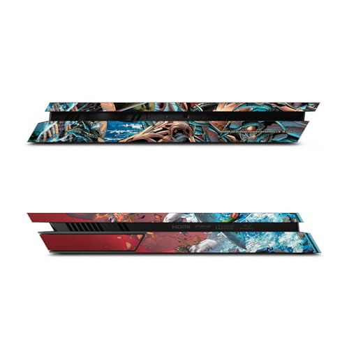 Couverture de bande dessinée vinyle PS4 Slim autocollant Aquaman DC Comics