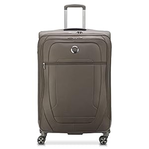 DELSEY Paris - Helium DLX - Koffer groß weich dehnbar - 77 x 49 x 33 cm - 115 Liter - L - Mokka