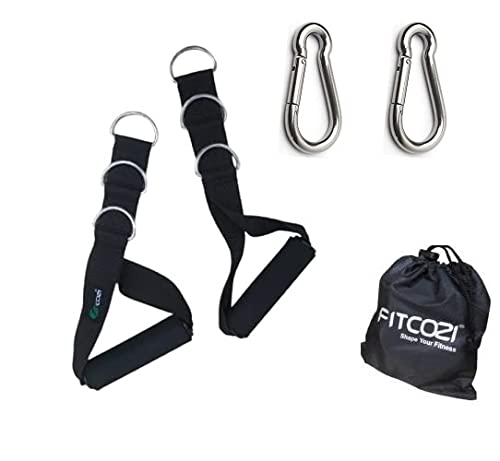 Fitcozi Multifunction 3 D Ring Grip Handle Triceps Rope Resistance Bands Handle Cable Machine Attachments for Gym with snaphook Tricep Exercise Handle (B09MQVFHMR) Amazon Price History, Amazon Price Tracker