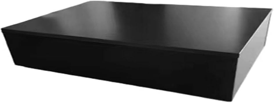 Mannequin Display Pedestal Stands,Bridal Shop Platform Base,Square Display Stand Shelf for Catering Dessert Collectibles Jewelry Figures ShowBlack,30x30x10cm