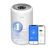 LEVOIT Smart Wifi Air Purifier for Bedroom Home 100m², CADR 240m³/h, HEPA Filter with Air Quality Sensor, Alexa Control & Quiet Auto Mode, Removes Pollen Allergen Dust Odour, Core 300S