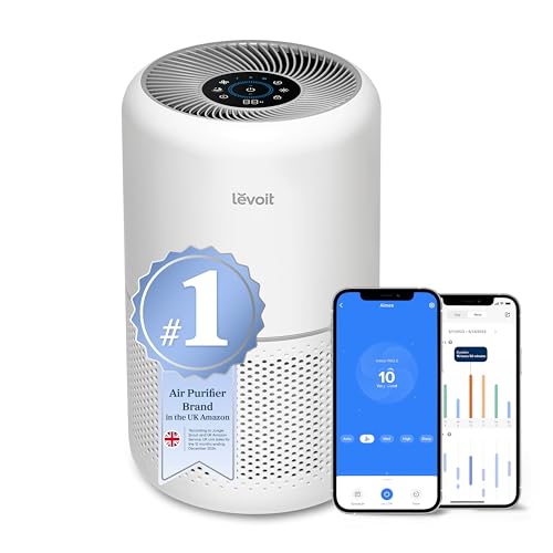 LEVOIT Smart Wifi Air Purifier for Bedroom Home 100m², CADR 240m³...