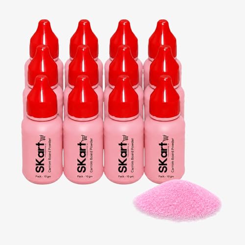 Image of Skart Disco Carrom Board Powder 10gm Pack of 12 Bottles | Extra Smooth Carrom Powder for Fast & Accurate Play | Premium Board Lubricant for Tournament, Club & Home Use