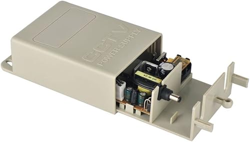 EVERSECU Impermeable IP67 110V AC a DC12V 1A Adaptador de corriente de conmutación, transformador convertidor de voltaje, salida de fuente de