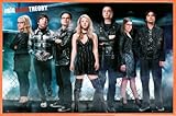 1art1 Big Bang Theory Poster Plakat | Bild und Kunststoff-Rahmen - UFO (91 x 61cm)