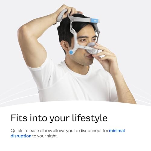 Image of Resmed AirTouch N20 for Her - Premium CPAP Accessories, Including Nasal Cushion, Elbow & Frame System - Headgear Not Included - Medium