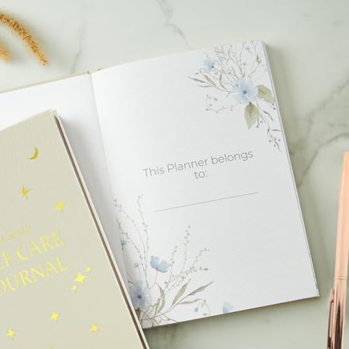 Image of Climberty Self-love Gratitude Journal Book for all ages, Invest few minutes each day to be more Happy, Positive, Productive & Mindful, 6 Sheet Stickers Gift 80 Sheet /160 Pages