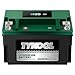 TYKOOL YTX7A-BS,Lithium LiFePO4 Motorcycle Battery, 12.8V 3.2Ah,180 CCA, 2X Cranking Amps,5X Longer Life, Compatible for Motorcycle, Moped, ATV,4 Wheeler, Lawn Mower, and Generator Battery