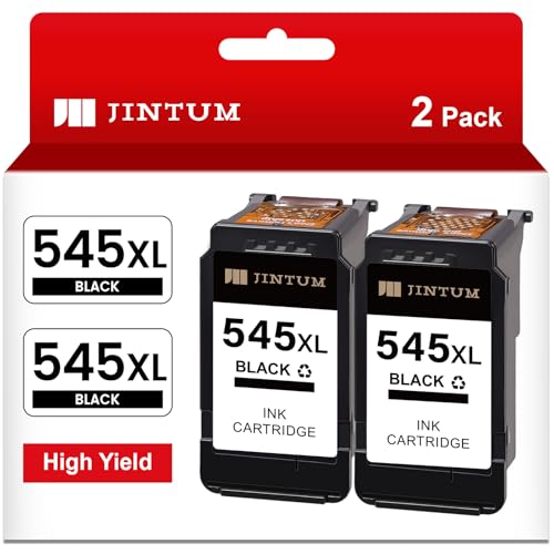 Cartouche Canon 545XL noire JINTUM : évitez les pannes d'encre sur PIXMA TS3150 et TR4550